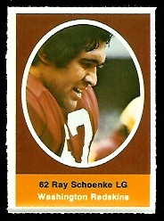 1972 Sunoco Stamps      603     Ray Schoenke